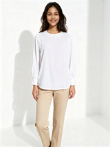 Powerpink Wx Formal Solid Women White Top