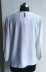 Powerpink Wx Formal Solid Women White Top