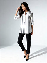 Powerpink Wx Striped Cotton Tunic