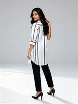 Powerpink Wx Striped Cotton Tunic