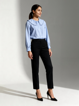 Powerpink Wx Frilled Collar Cotton Shirt