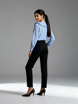Powerpink Wx Frilled Collar Cotton Shirt
